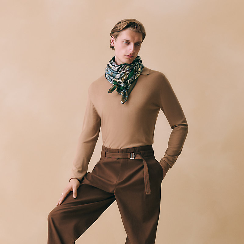 Pit Stop Paddock scarf 100 | Hermès USA